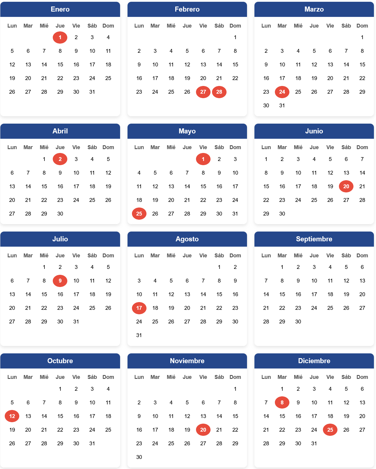 Calendario 2026 Argentina Calendario 2026 Argentina